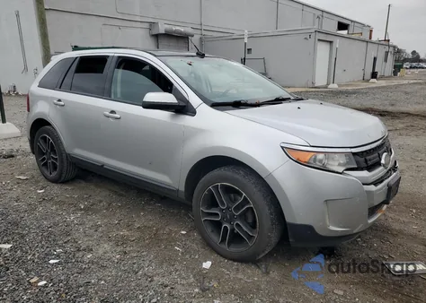 2013 Ford Edge Sel из США, поврежденный, VIN 2FMDK4JC0DBB50945